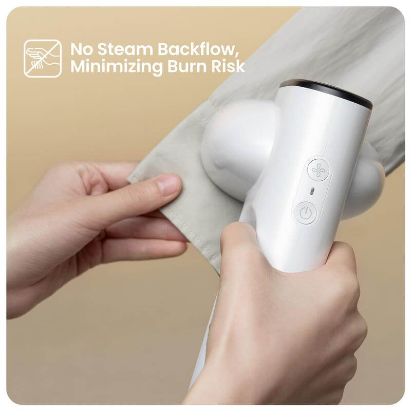 Magic 1 Vacuum Steamer-Handheld Travel Home Garment Steamer for Clothes, 2300Pa Suction for Clothes Grips, Steamer Iron 2 In 1.