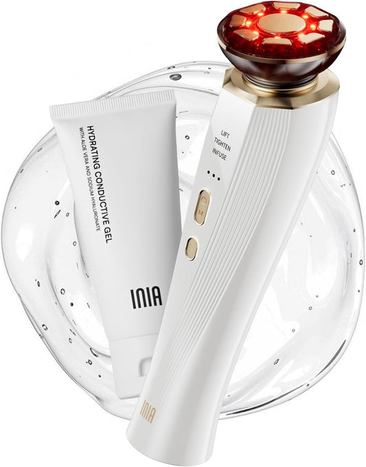 Red Light Therapy Face & Neck Massager - 3-in-1 Anti-Aging Skincare Device for Lifting, Firming & Rejuvenation