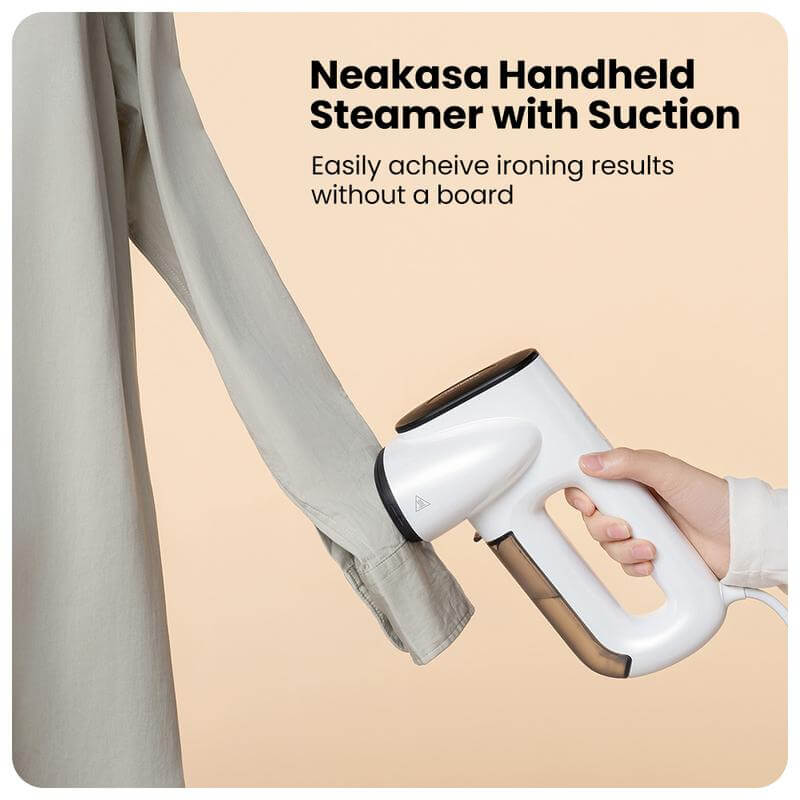Magic 1 Vacuum Steamer-Handheld Travel Home Garment Steamer for Clothes, 2300Pa Suction for Clothes Grips, Steamer Iron 2 In 1.